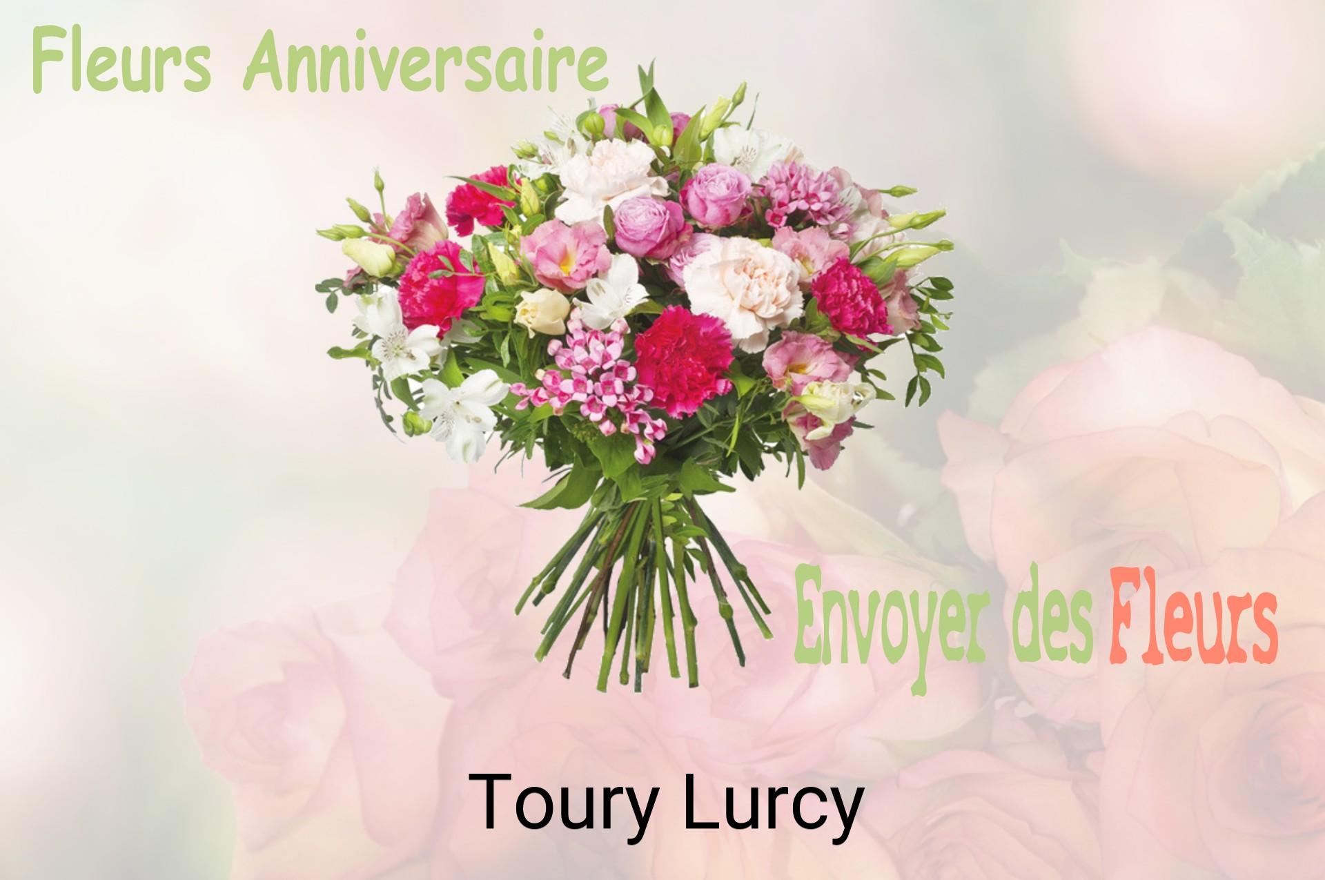 Bouquet de fleurs d’anniversaire livré à Toury-Lurcy