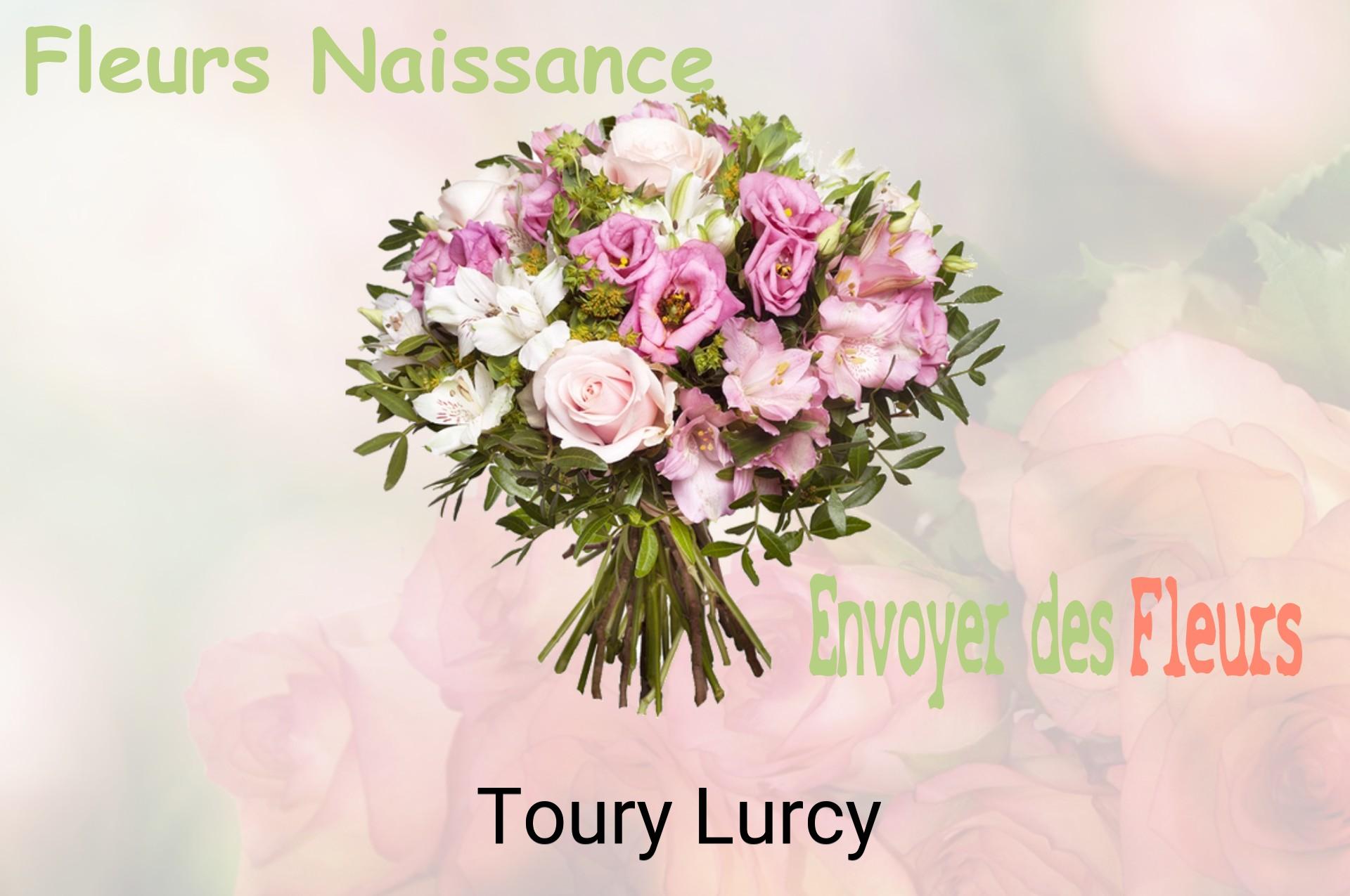 Bouquet de fleurs de naissance livré à Toury-Lurcy